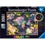 Puzzle gradina zanelor 100 piese starline lumineaza in intuneric